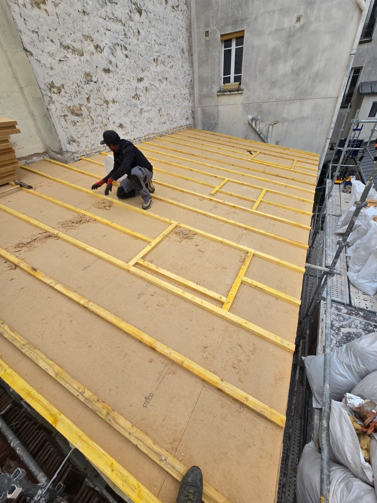 Après isolation sarking